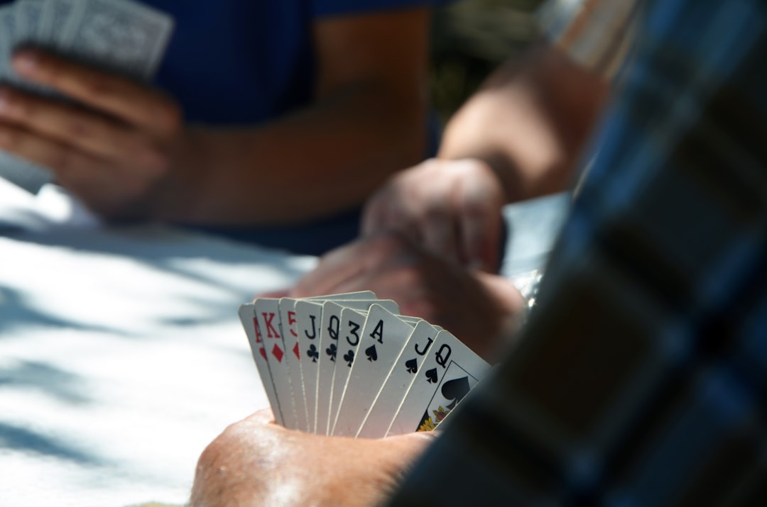 Photo Poker hand